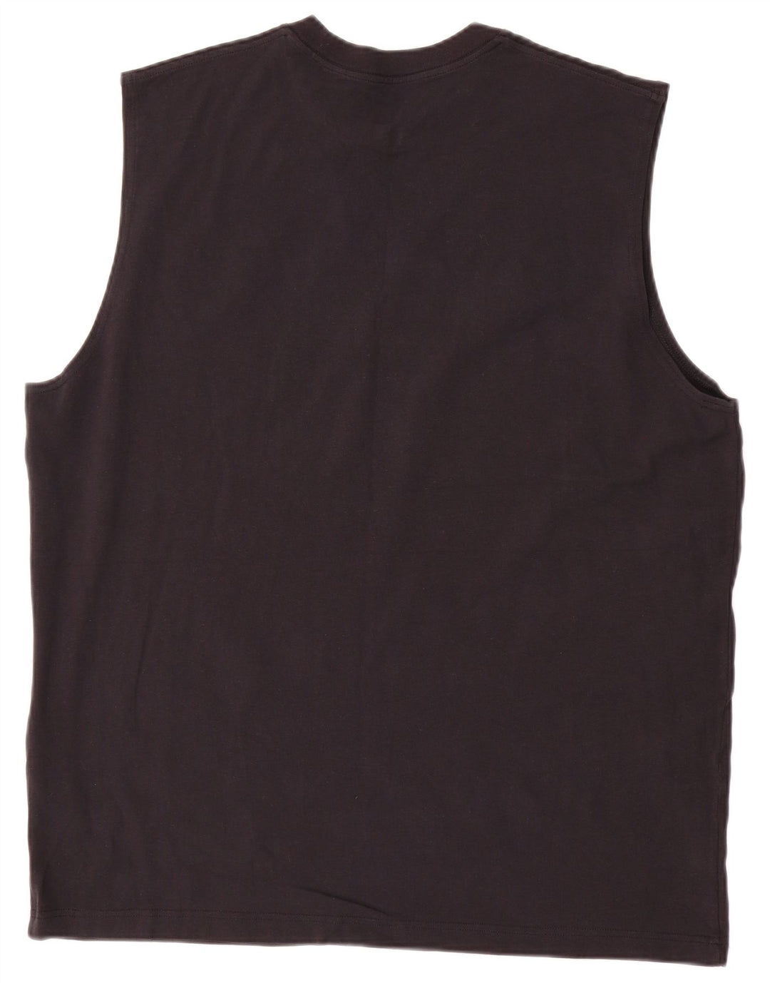 Nike Camiseta sin mangas gráfica para hombre 2XL Algodón negro