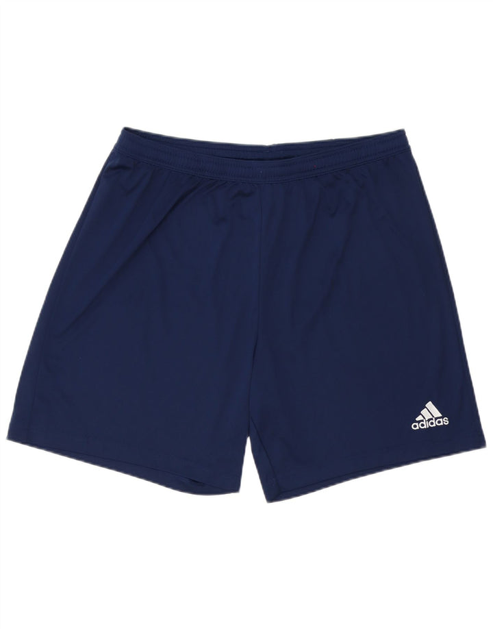 Adidas Pantalones cortos deportivos para hombre XL Azul marino Poliéster