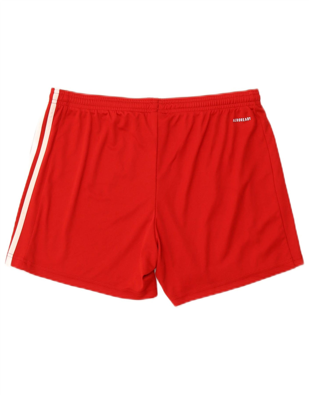 ADIDAS Mujer Aeroready Sport Shorts UK 16/18 Grande Rojo Poliéster