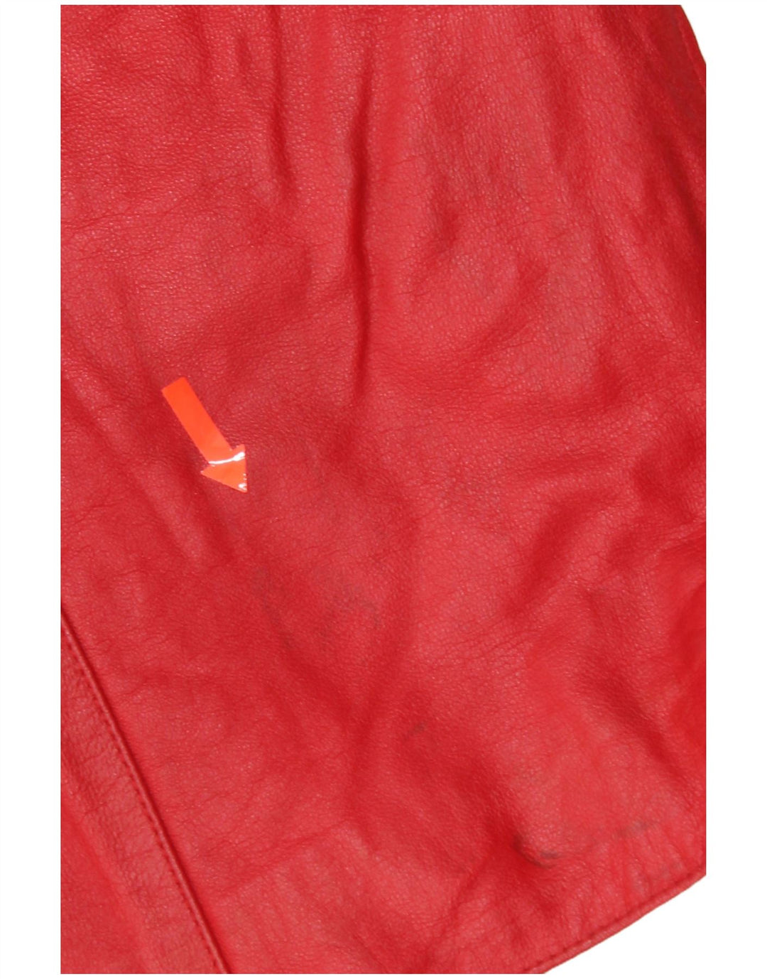 D'Enver Abrigo de cuero para mujer UK 40 XL Cuero rojo