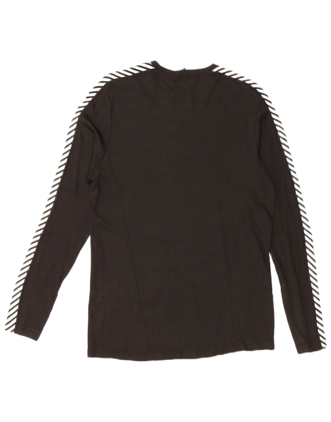 HELLY HANSEN Hombre Top Manga Larga Polietileno Color Block Medio Negro