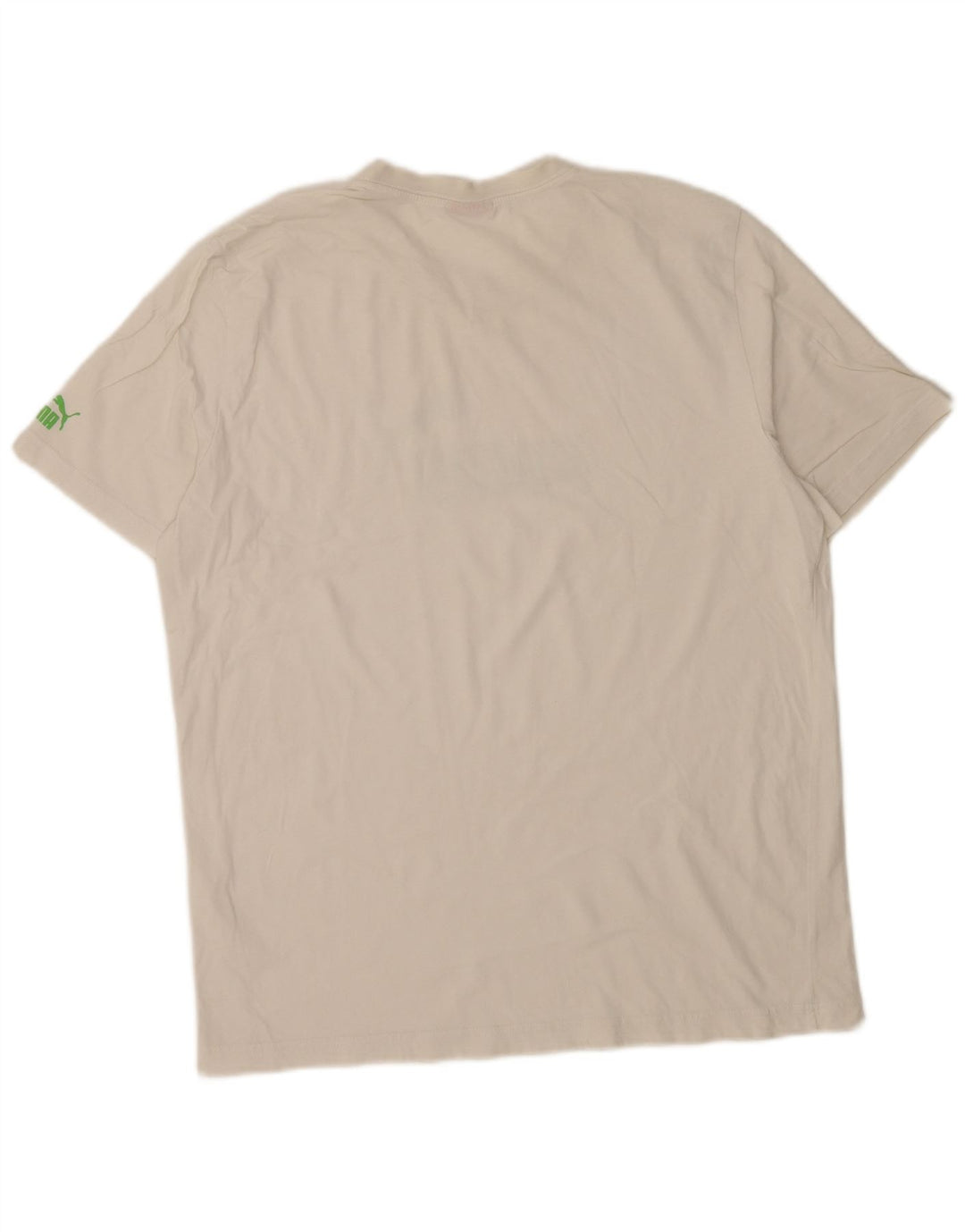 Puma - Camiseta gráfica para hombre, talla grande, color blanco