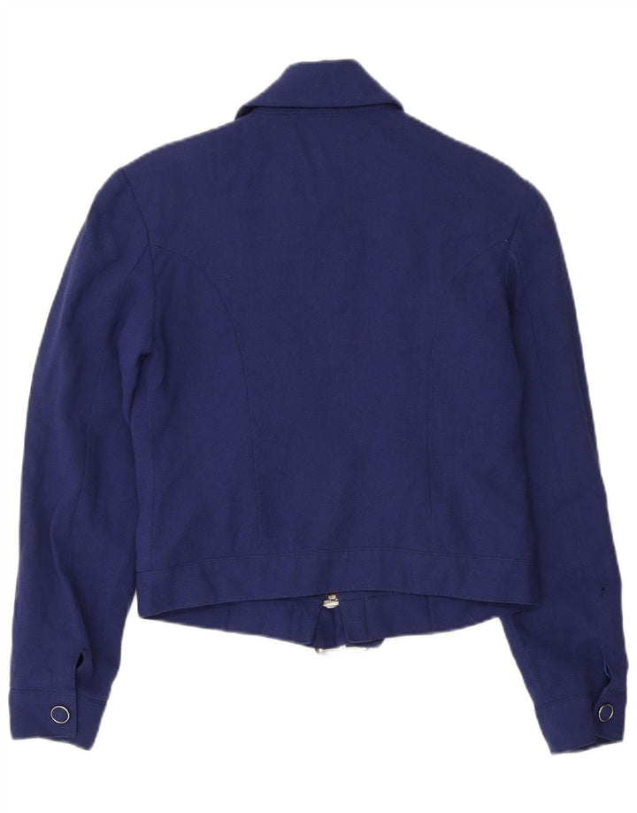 Magia Mujer Soho Bomber Jacket UK 10 Small Azul Marino