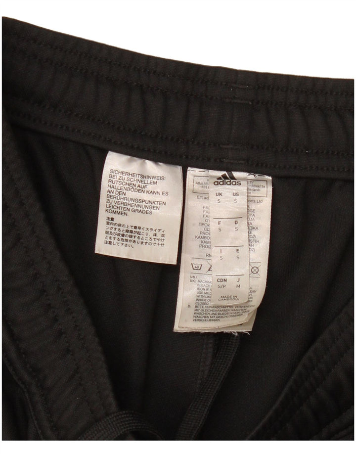 Adidas Mens Climacool Chándal Pantalones Pequeños Negro Poliéster