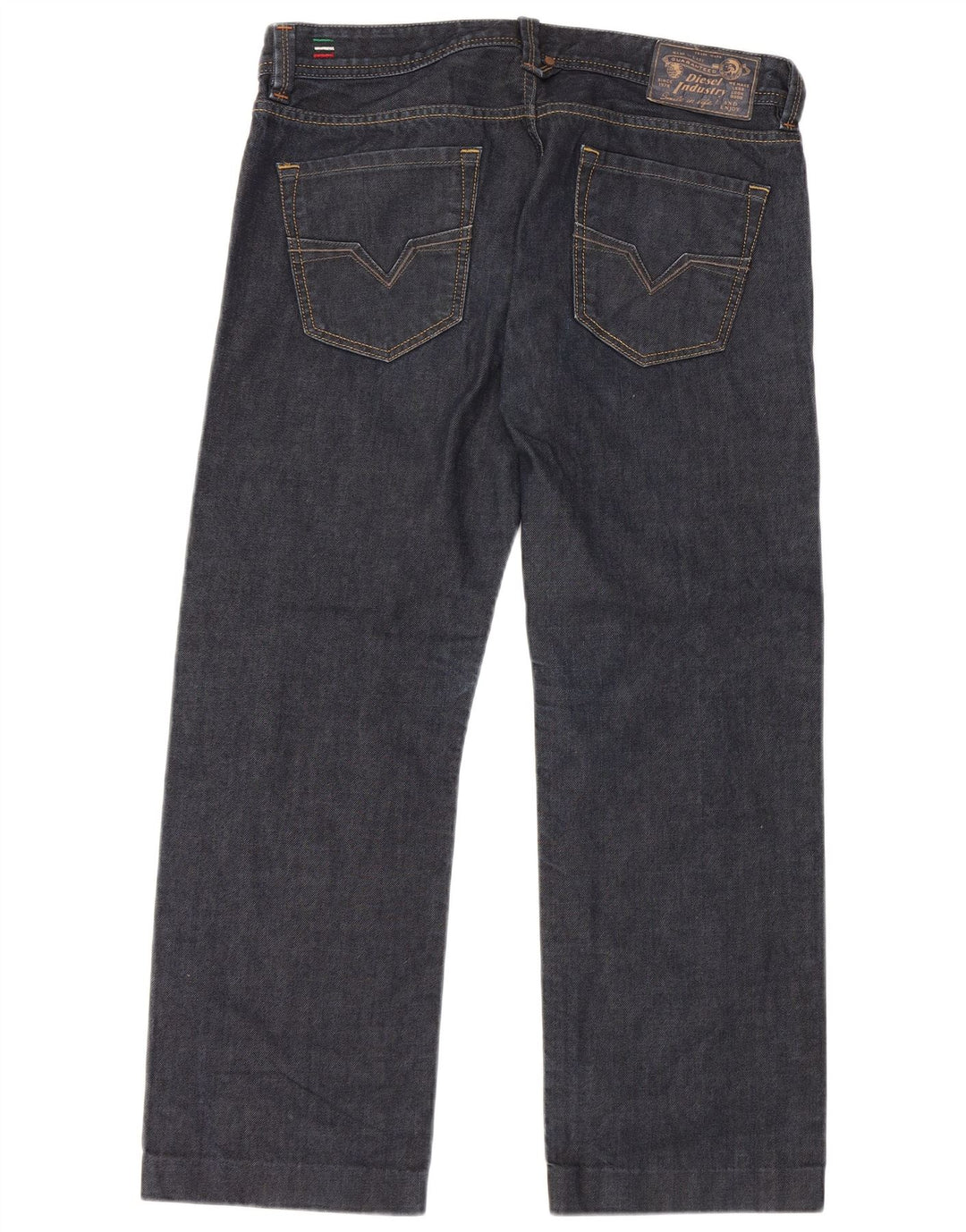 Diesel Vaqueros Rectos Para Hombre W32 L27 Algodón Azul Marino