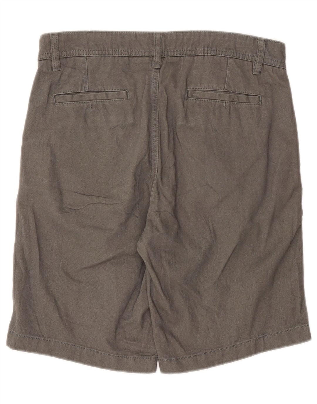 DAKS Pantalones cortos chinos para hombre IT 46 Medium W32 Algodón gris