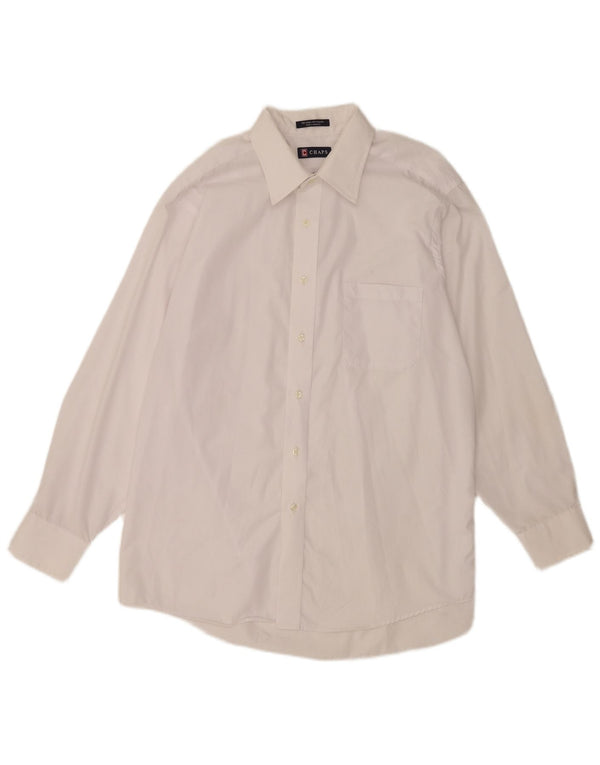 Chaps Camisa para hombre talla 16 1/2 grande algodón blanco
