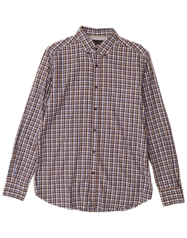 Camisa Massimo Dutti Hombre Mediana Vichy Multicolor
