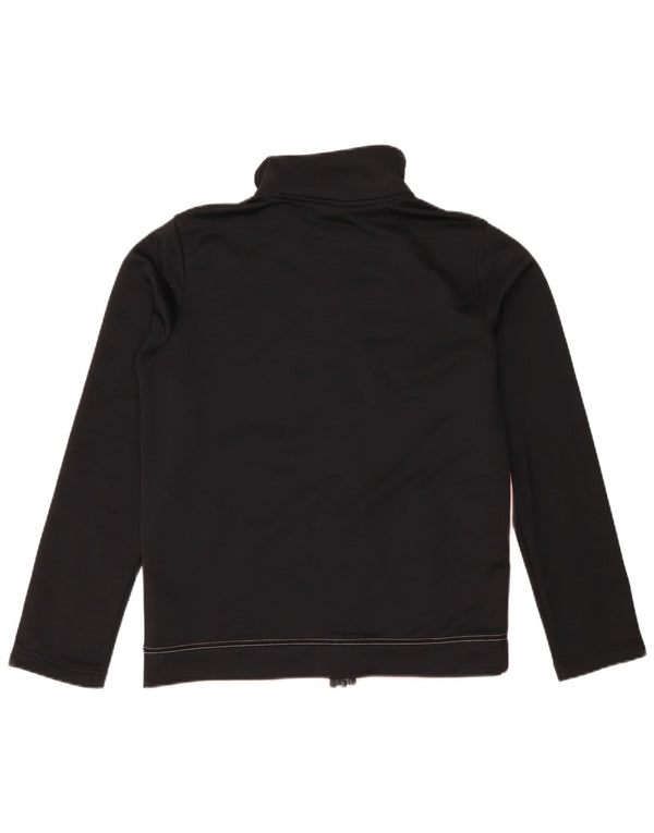 Nike Chaqueta de chándal para niña 13-14 años XL Negro Colorblock Poliéster
