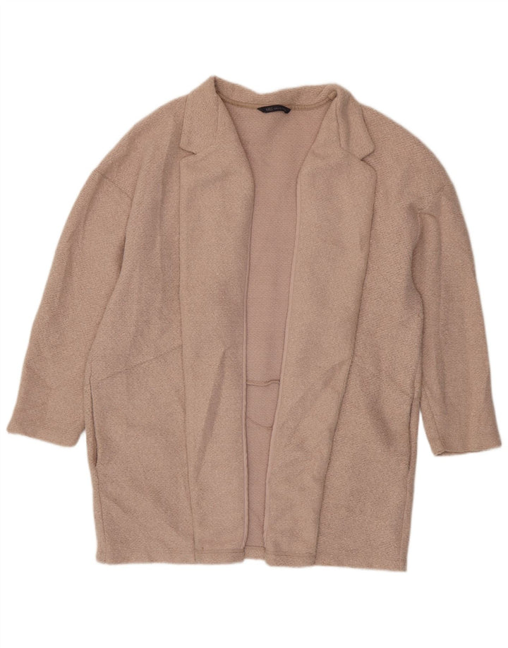 Cárdigan largo para mujer Marks & Spencer UK 20 2XL Rosa Poliéster