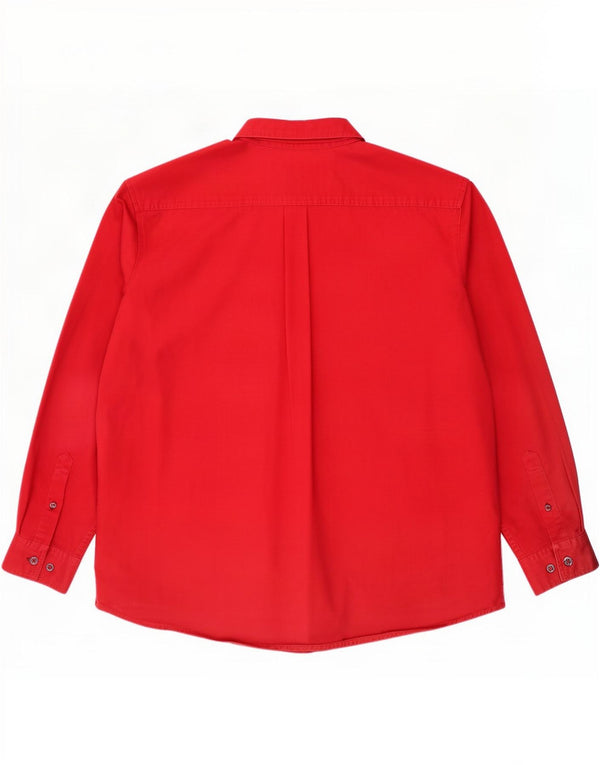 Cotton Traders Camisa para hombre 2XL Rojo