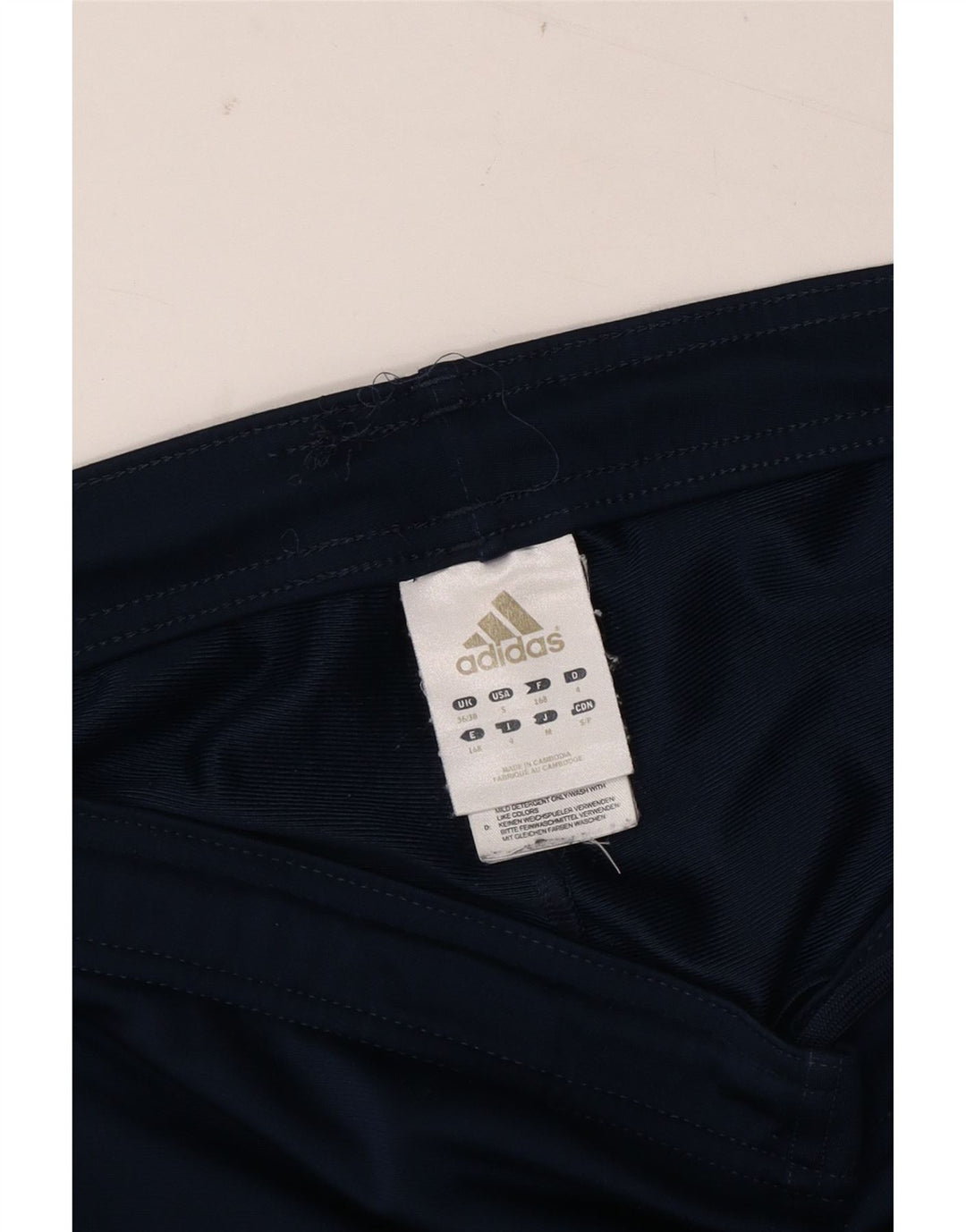 Pantalón De Chándal Adidas Hombre Grande Azul Marino Poliéster
