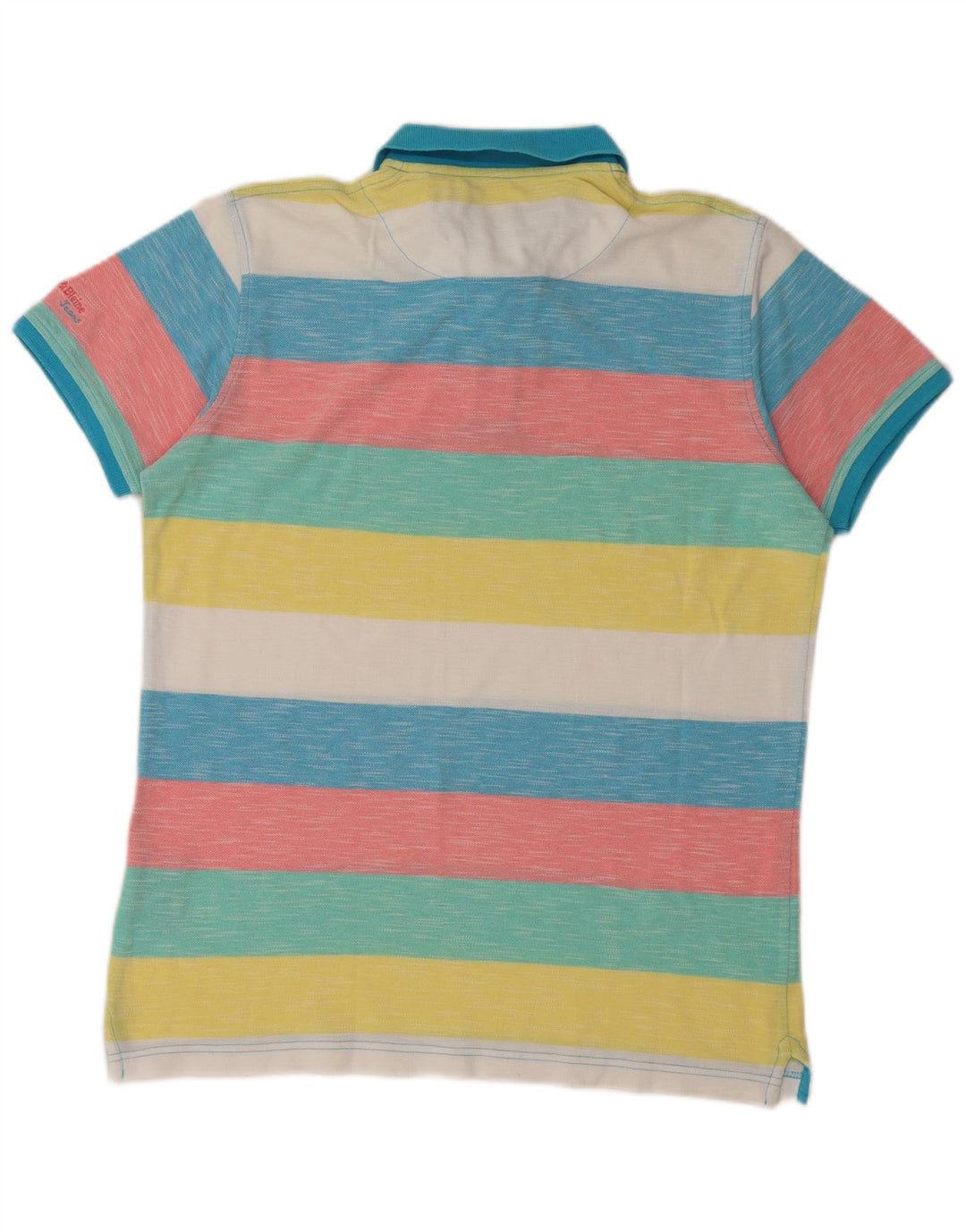 HARMONT & BLAINE Polo para hombre de algodón a rayas multicolor grande