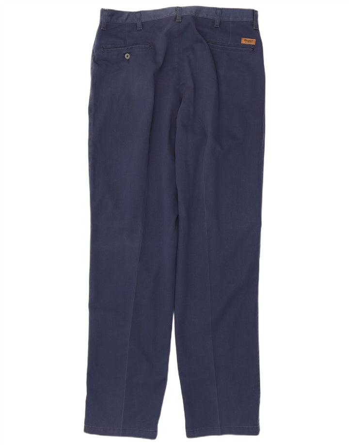 WRANGLER Pantalones chinos Riata para hombre W38 L36 Algodón azul marino