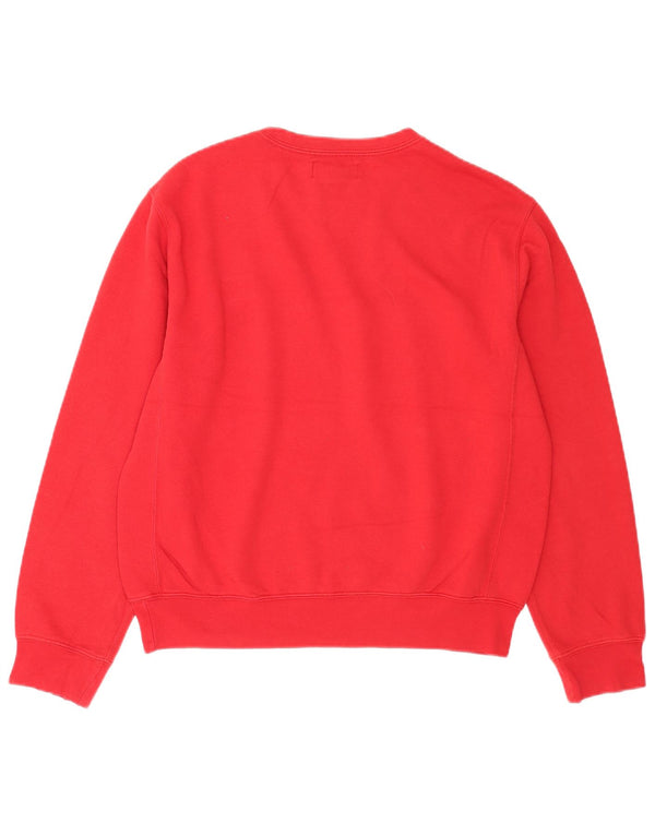Polo Ralph Lauren Hombre Sudadera Jumper Medium Rojo Algodón