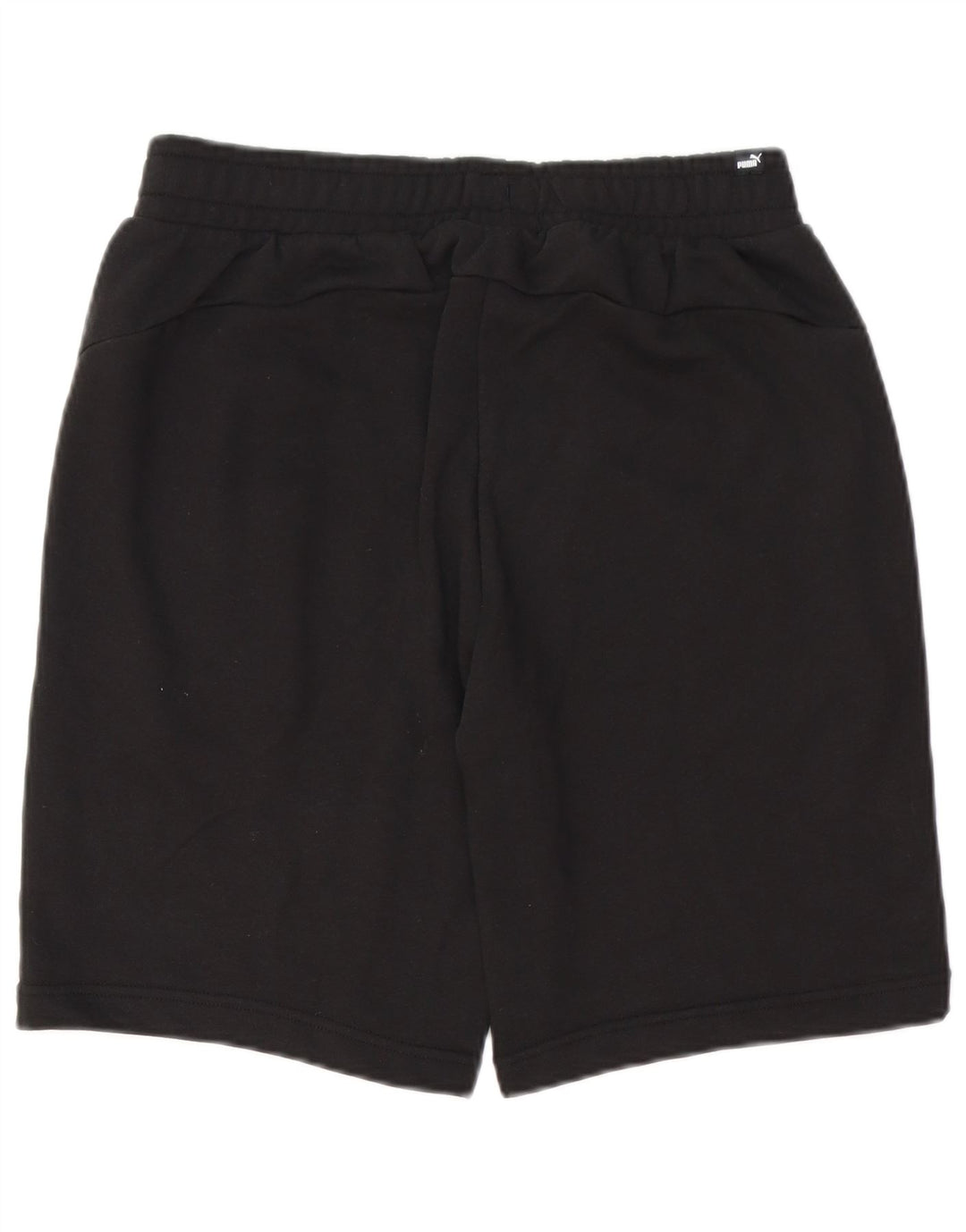 Pantalones cortos deportivos Puma para hombre de algodón negro mediano