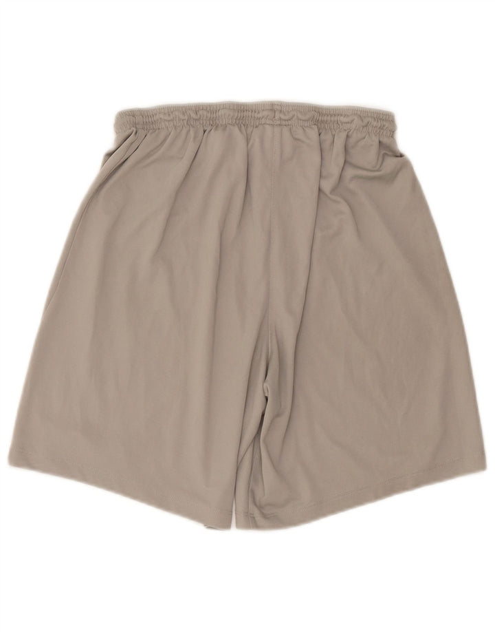Nike - Pantalones cortos deportivos Dri Fit para hombre, poliéster gris grande