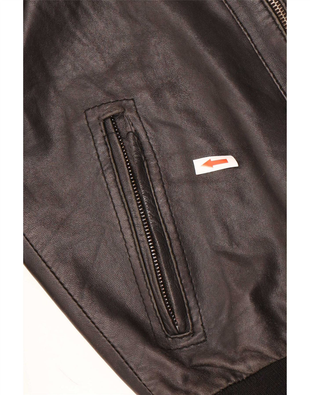 CDP Chaqueta de cuero para hombre IT 46 Small Black
