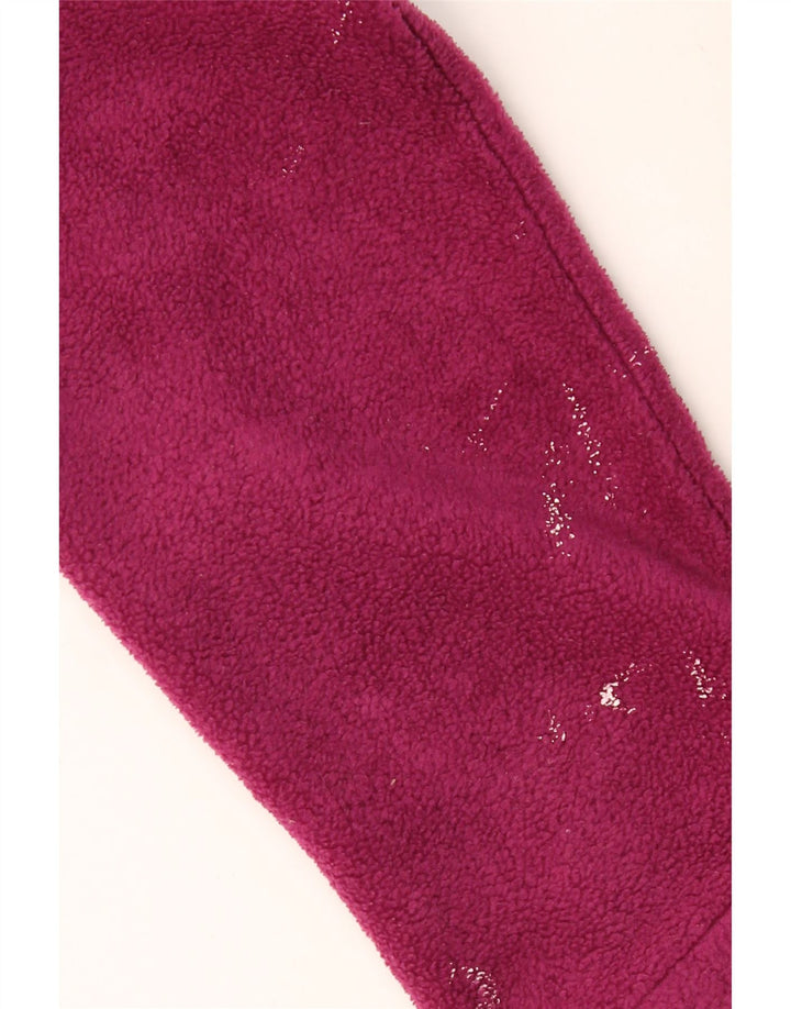 COLUMBIA Chaqueta polar para mujer UK 40 Grande Poliéster morado