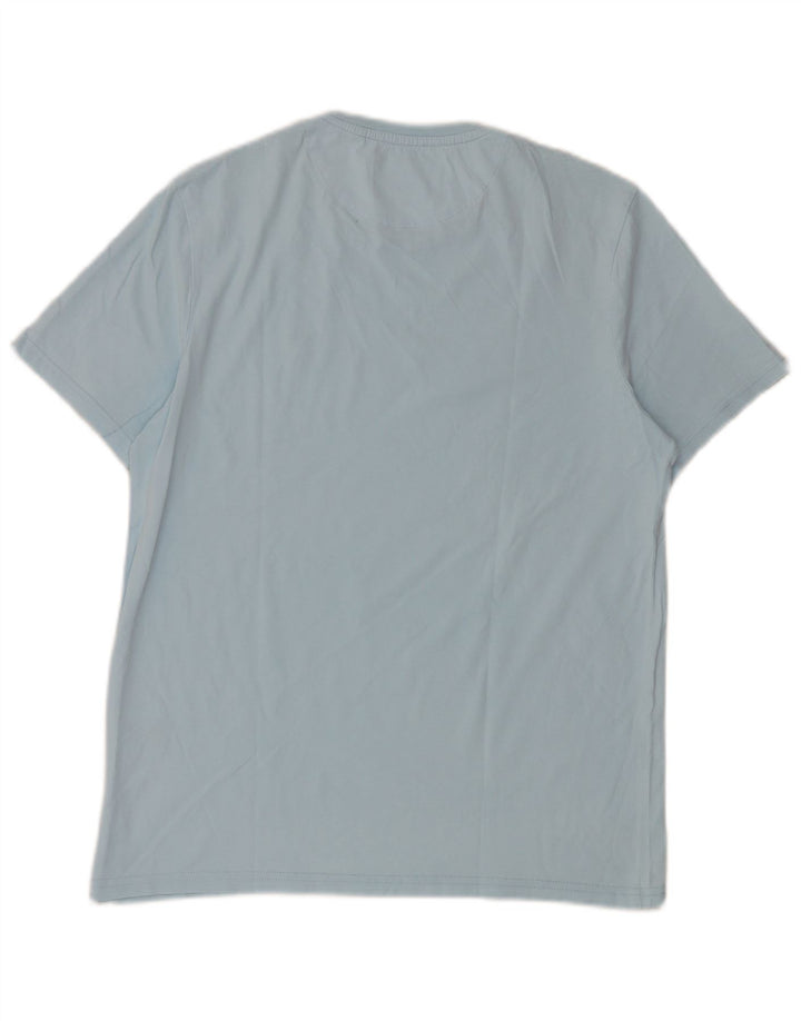 Lyle & Scott - Camiseta para hombre, color azul medio, algodón