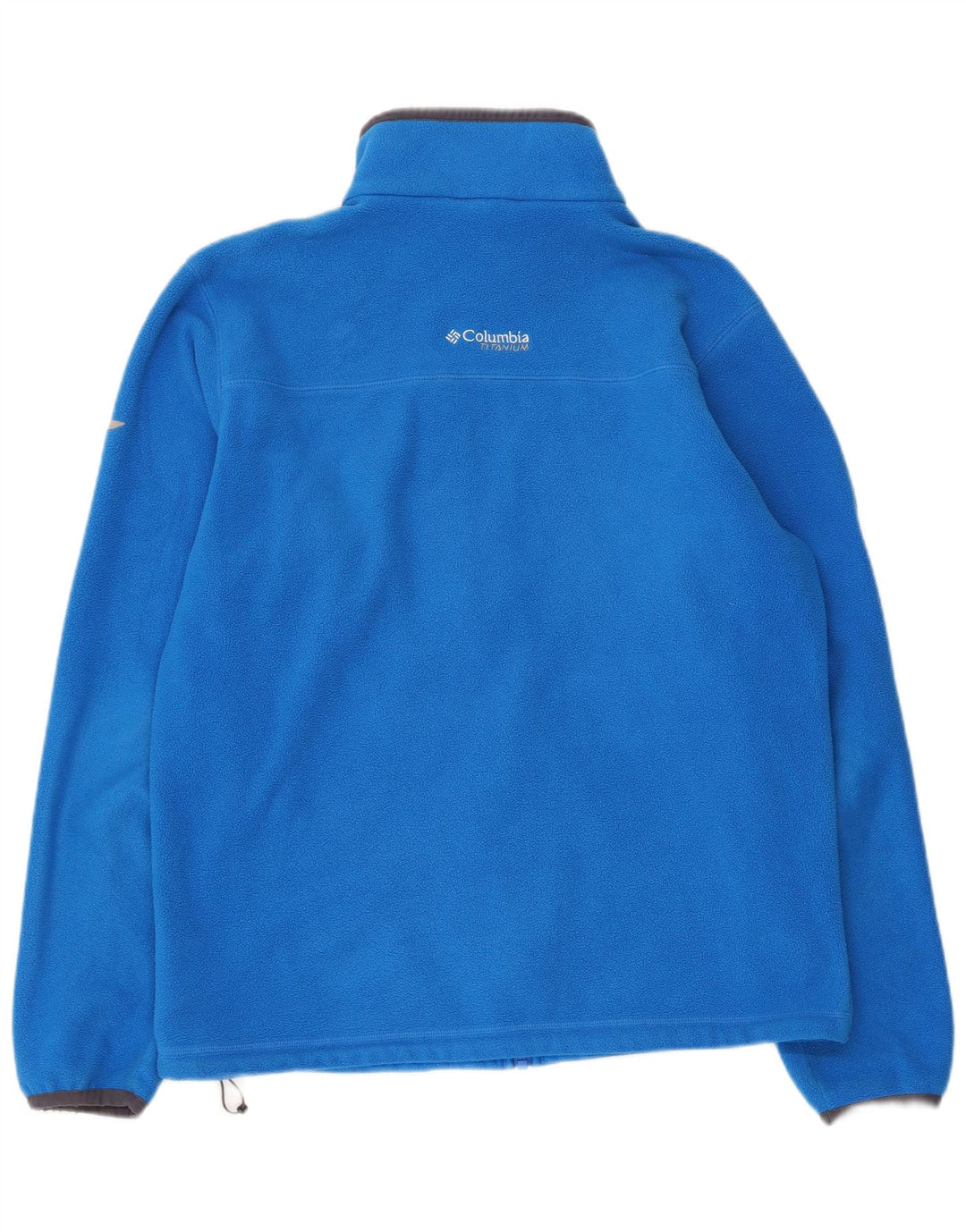 Columbia Chaqueta polar de titanio para hombre ES 38 Poliéster azul medio