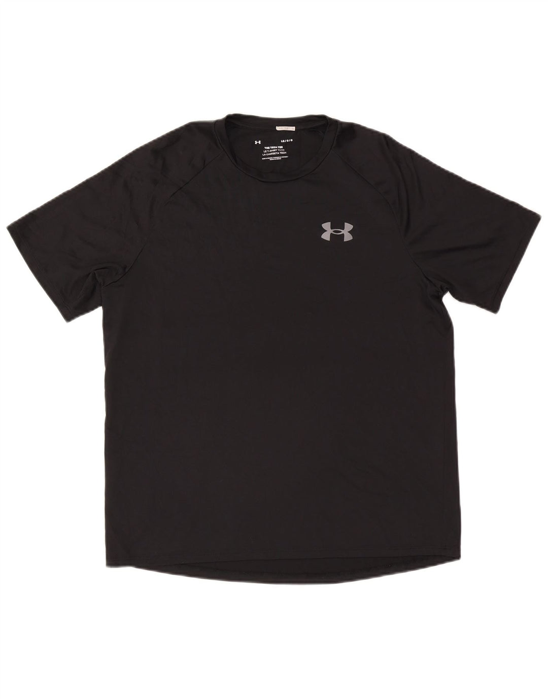 Under Armour - Camiseta para hombre, talla grande, color negro