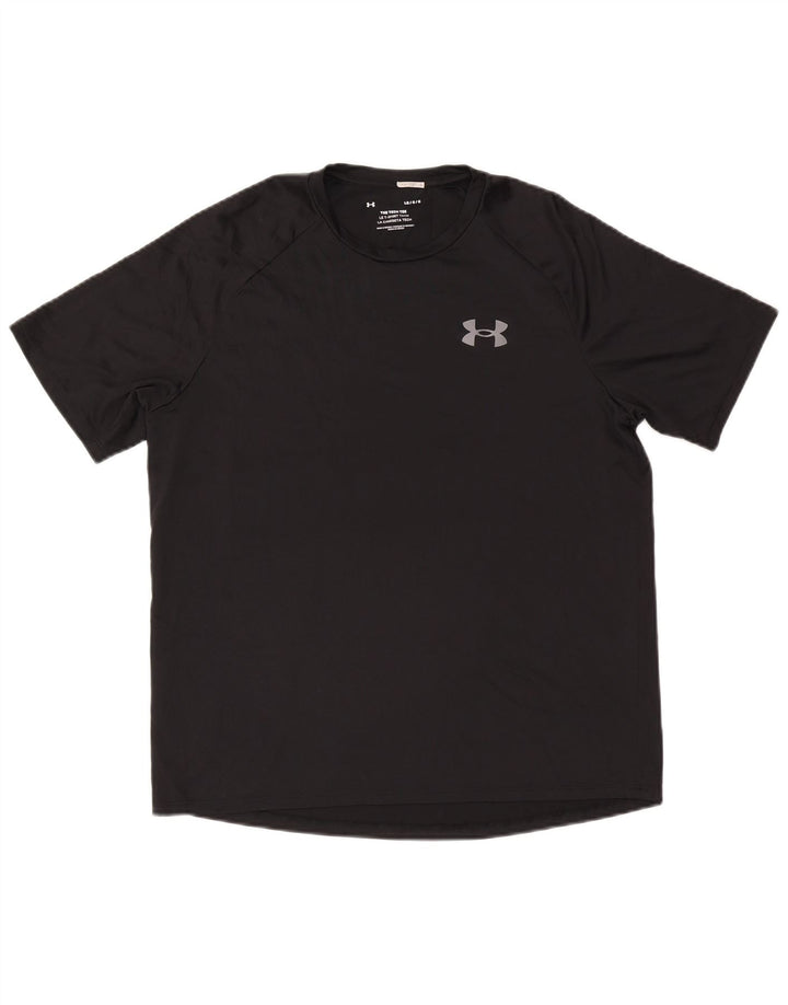 Under Armour - Camiseta para hombre, talla grande, color negro