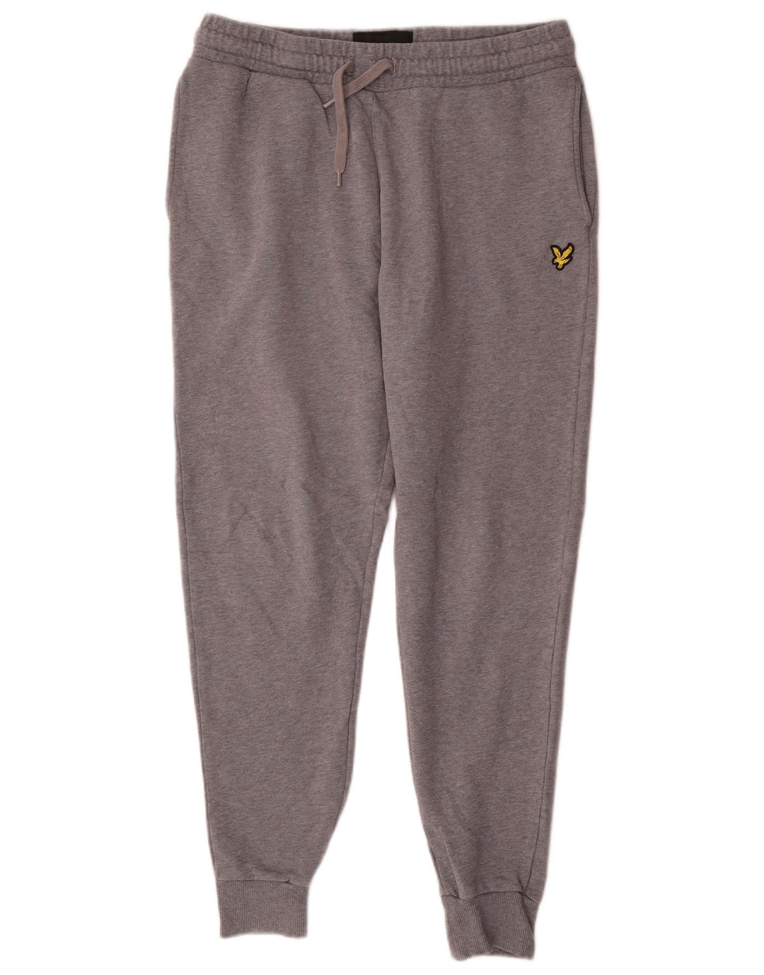 Pantalones de chándal para hombre Lyle & Scott Joggers de algodón moteado en gris medio