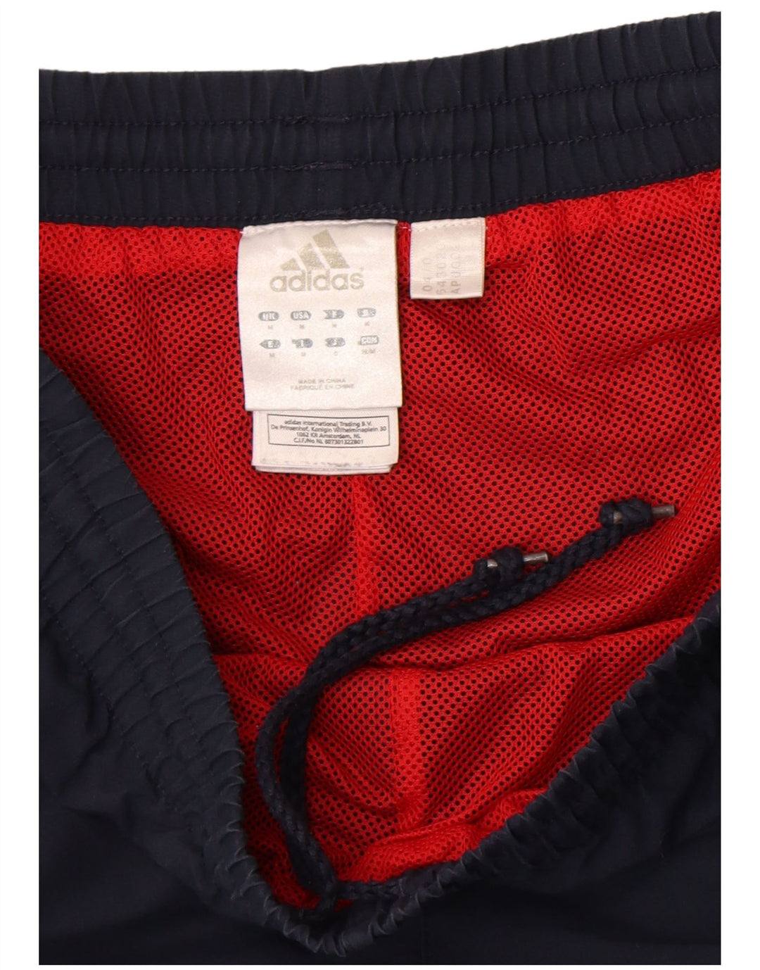 Pantalón De Chándal Adidas Hombre Medio Azul Marino Poliéster