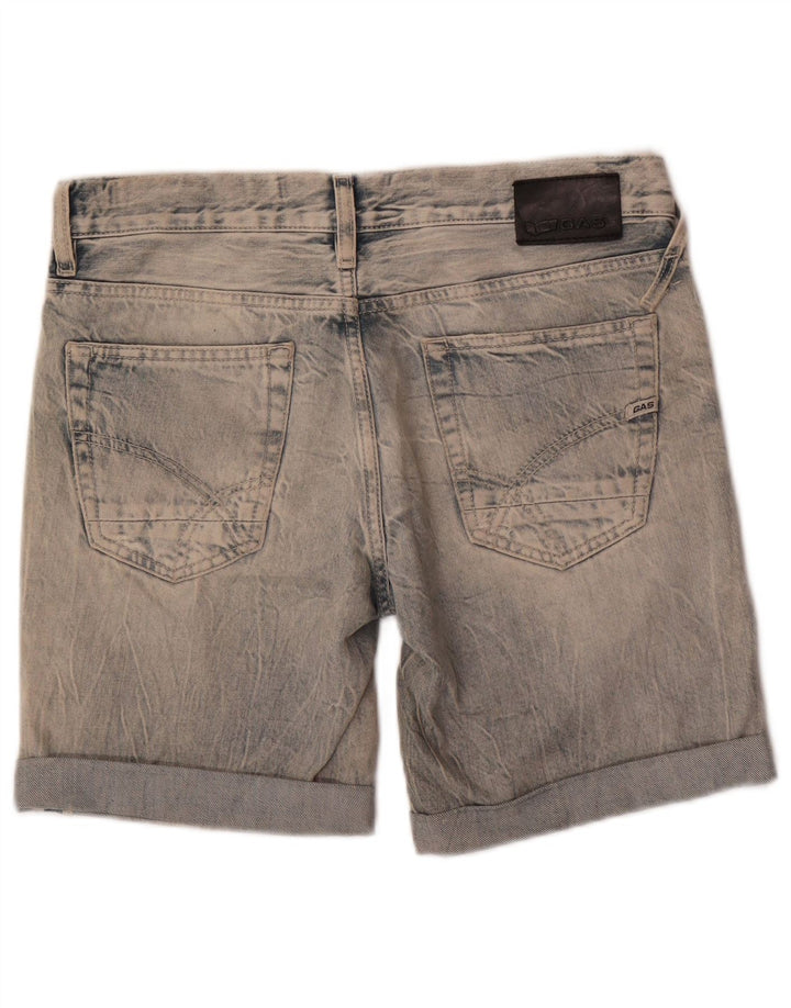 Shorts Vaqueros Mujer Gas W27 Small Azul Algodón