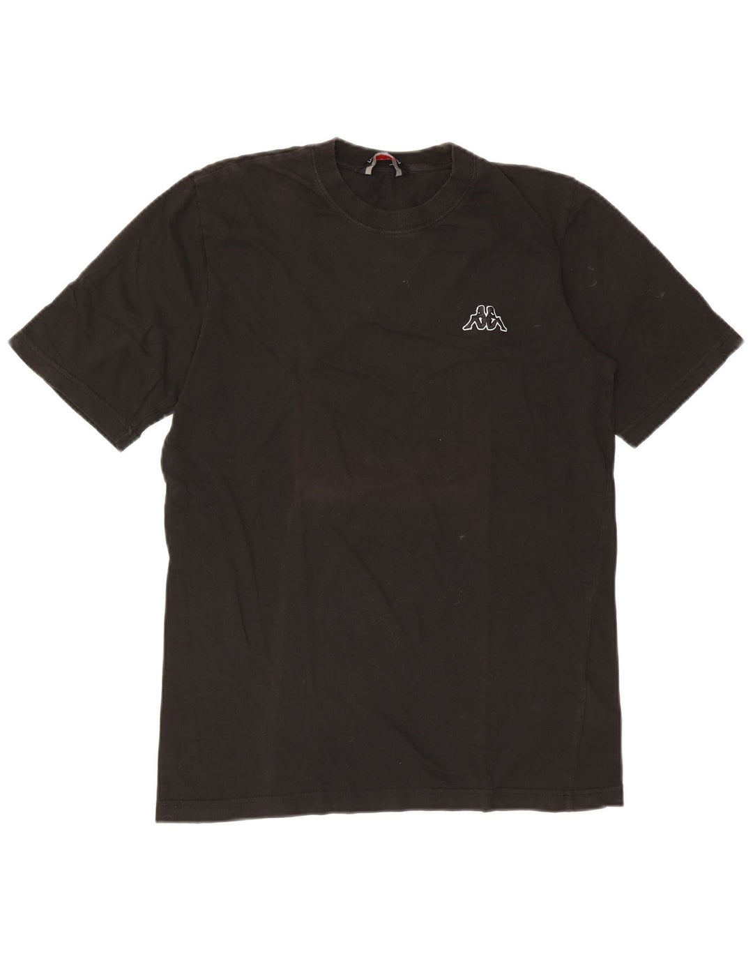 Kappa - Camiseta para hombre, talla grande, color negro, algodón