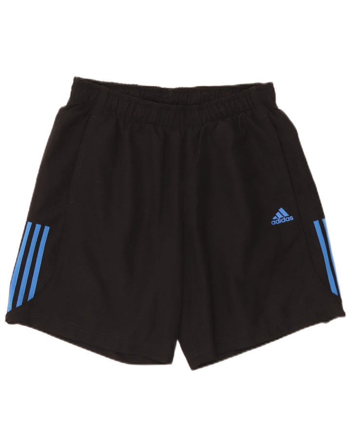 Adidas Mens Climalite Sport Shorts Grande Negro Poliéster