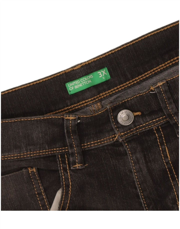 Benetton Shorts Vaqueros Hombre W32 Medium Black