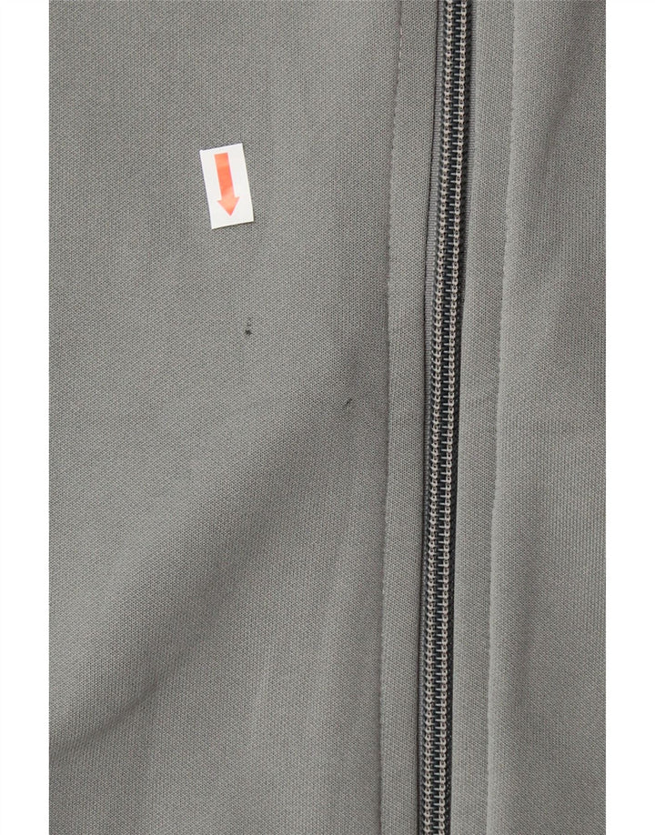 PUMA Womens Tracksuit Top Jacket UK 12 Medium Grey Colourblock Polyester Vintage Puma and Second-Hand Puma from Messina Hembry 