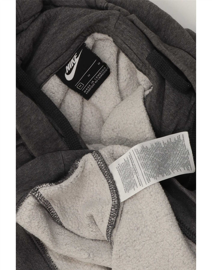 Sudadera con capucha Nike para hombre - Jersey de algodón moteado en gris medio
