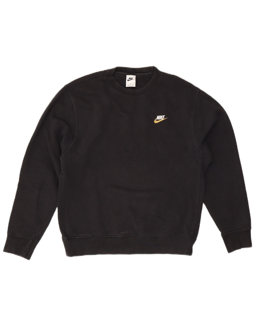 Nike Hombre Sudadera Jumper Small Negro Algodón