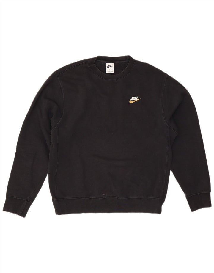 Nike Hombre Sudadera Jumper Small Negro Algodón