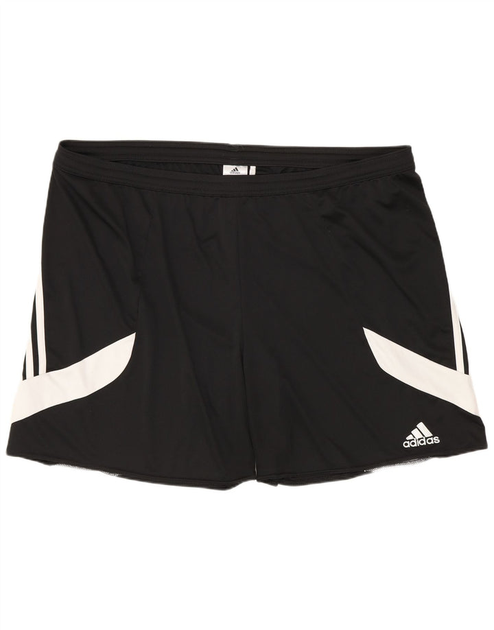 Adidas Mens Climalite Sport Shorts 2XL Negro Colorblock Poliéster