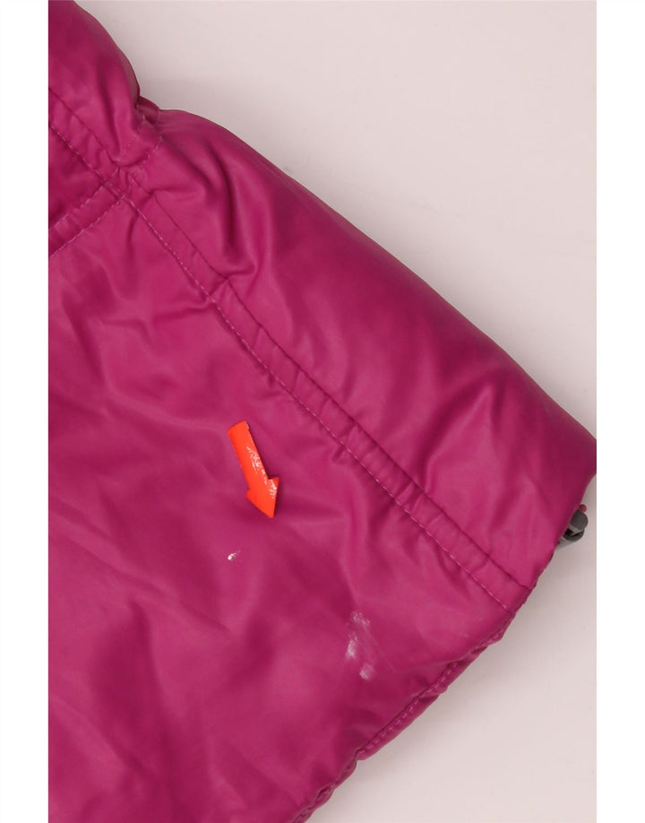Champion Chaqueta acolchada con capucha para niña 11-12 años Rosa Poliéster