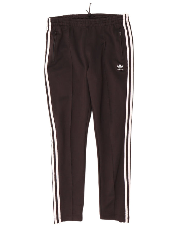 Adidas Pantalones de chándal para mujer UK 44 Mediano Negro Algodón