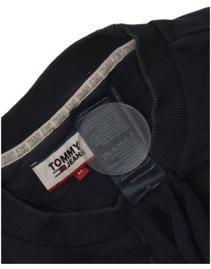 Tommy Hilfiger Hombre Sudadera Gráfica Jumper Medium Azul Marino Colorblock