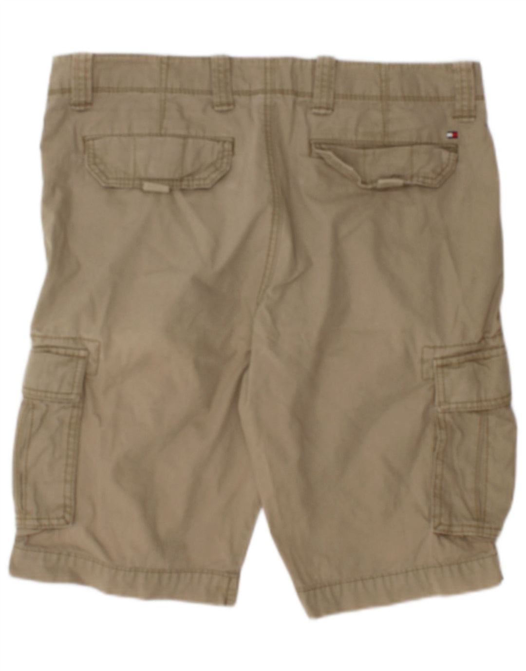 Tommy Hilfiger Shorts Cargo para Hombre W33 Large Khaki Cotton