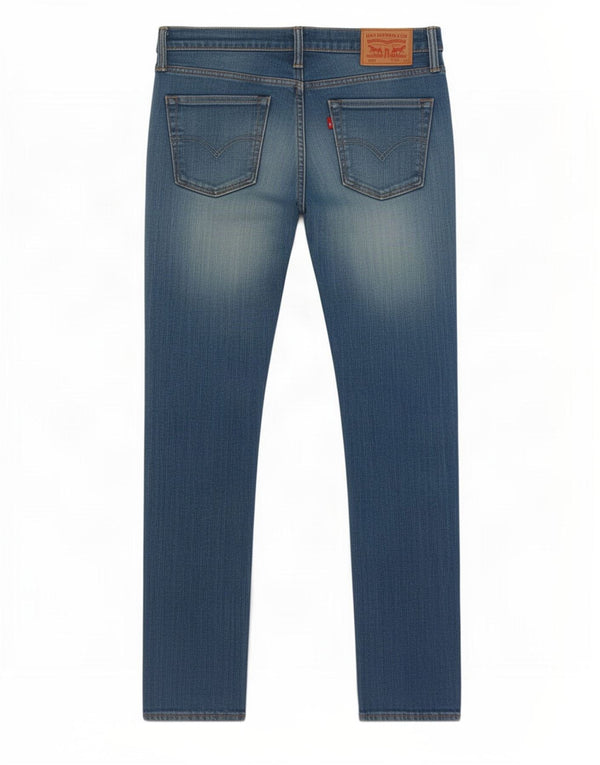 Levi's Hombre 511 Slim Jeans W34 L32 Algodón Azul