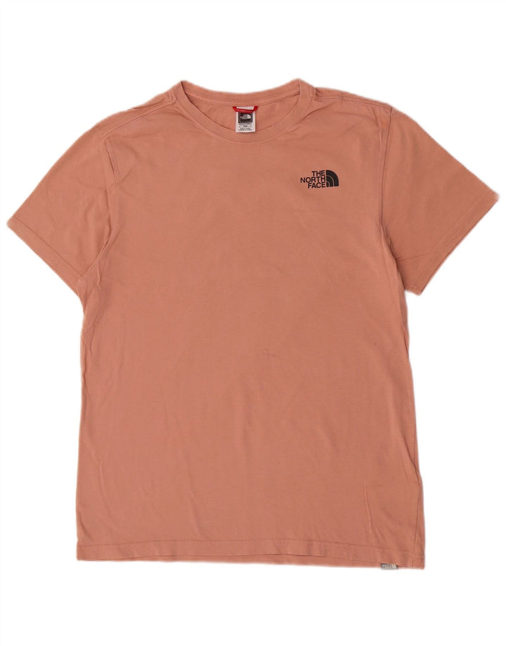 The North Face Hombre Camiseta Gráfica Top Algodón Rosa Medio
