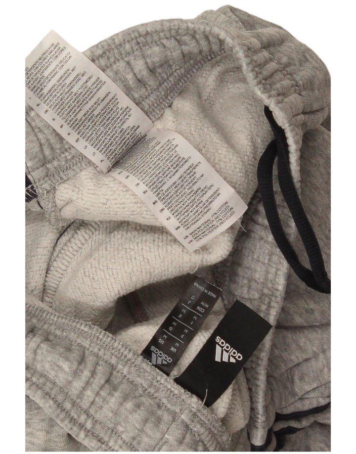 Adidas Hombre Pantalones De Chándal Joggers Gris Medio Algodón