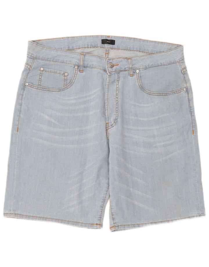 Pantalones cortos vaqueros Liu Jo para hombre W38 XL Algodón azul