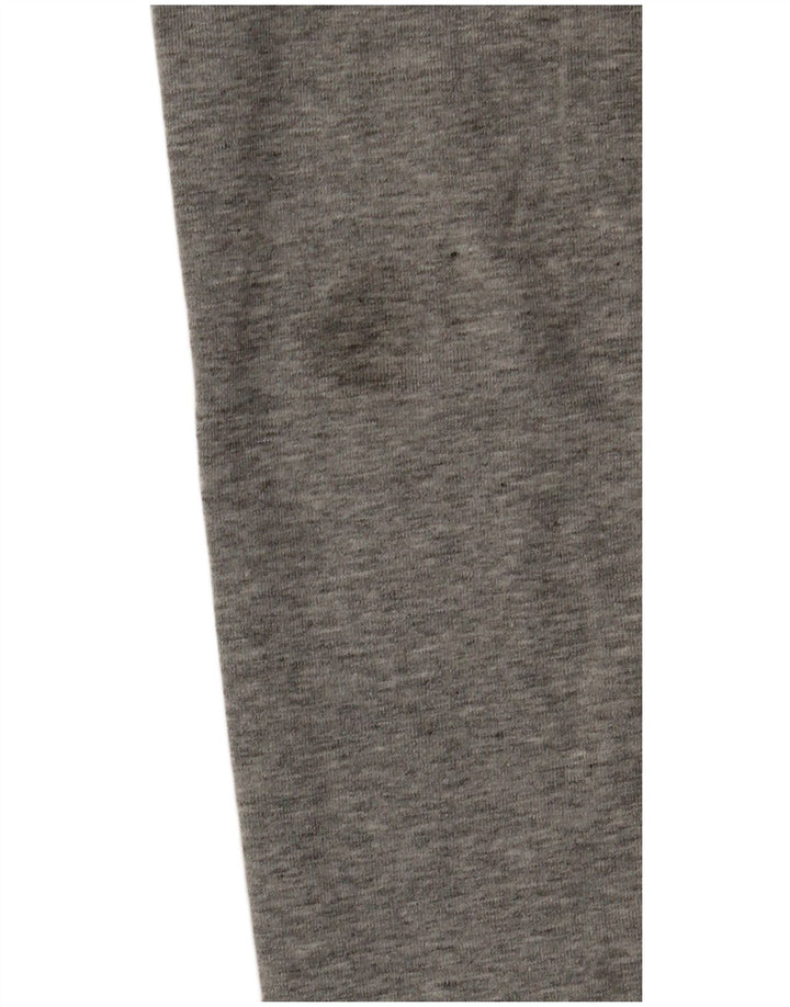 NIKE Leggings gráficos para mujer UK 10 Small Gris Algodón
