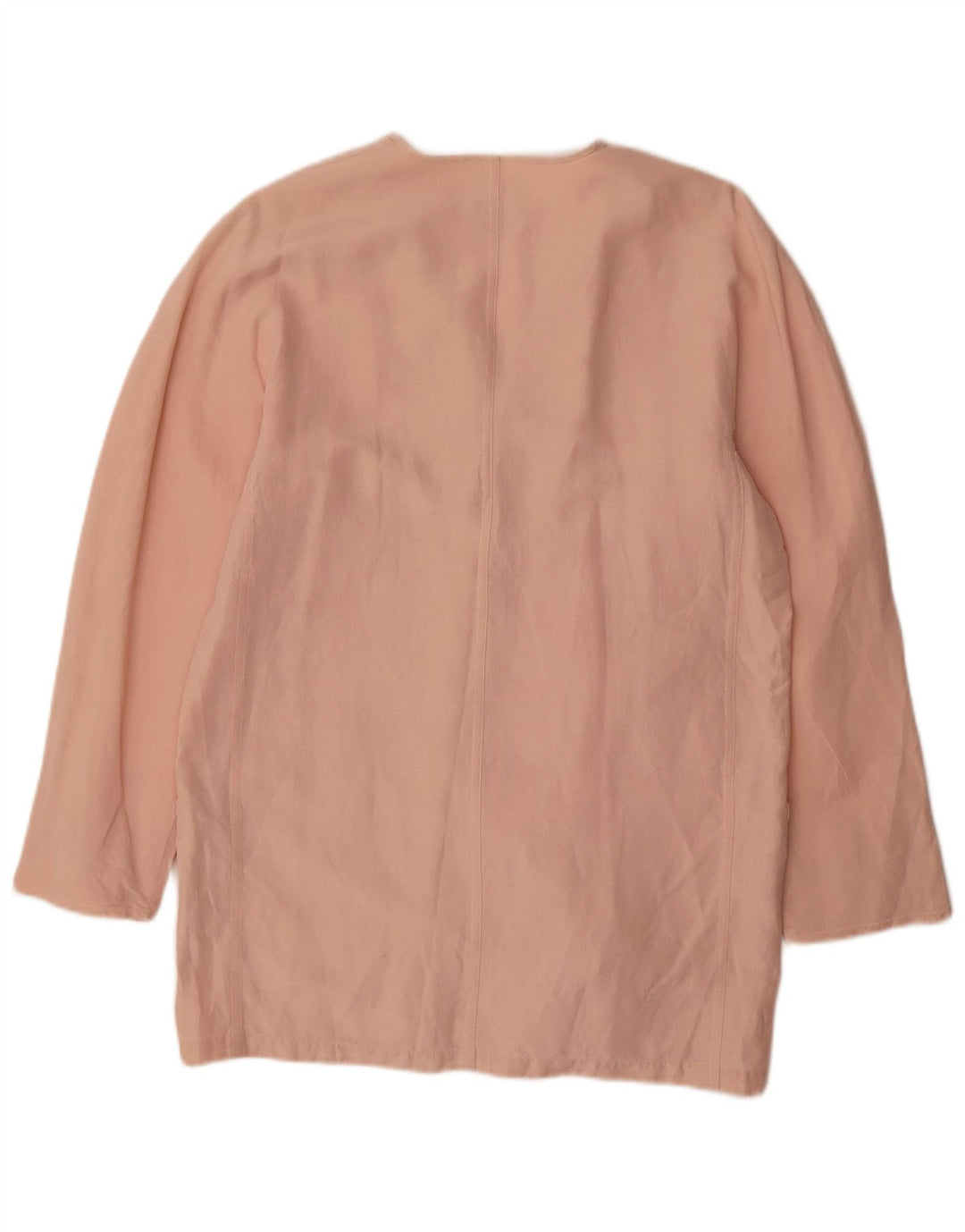 Max Mara Chaqueta tipo blazer de 3 botones para hombre UK 12 Medium Pink Linen