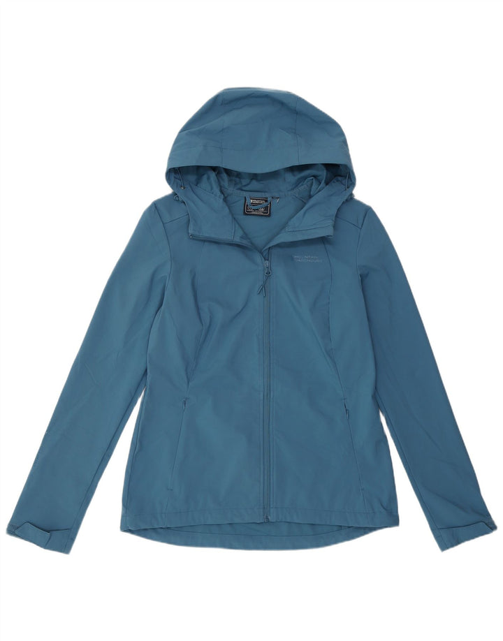 MOUNTAIN WAREHOUSE Chaqueta impermeable con capucha para mujer UK 6 XS Poliéster azul