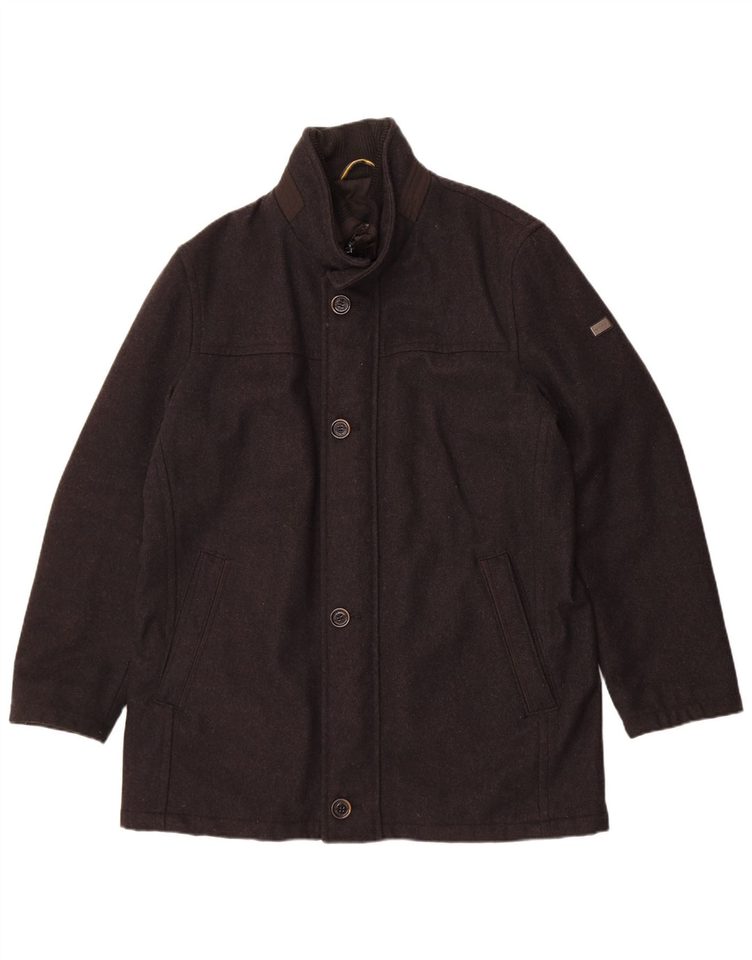 Pierre Cardin Chaquetón para hombre EU 52 XL Lana gris